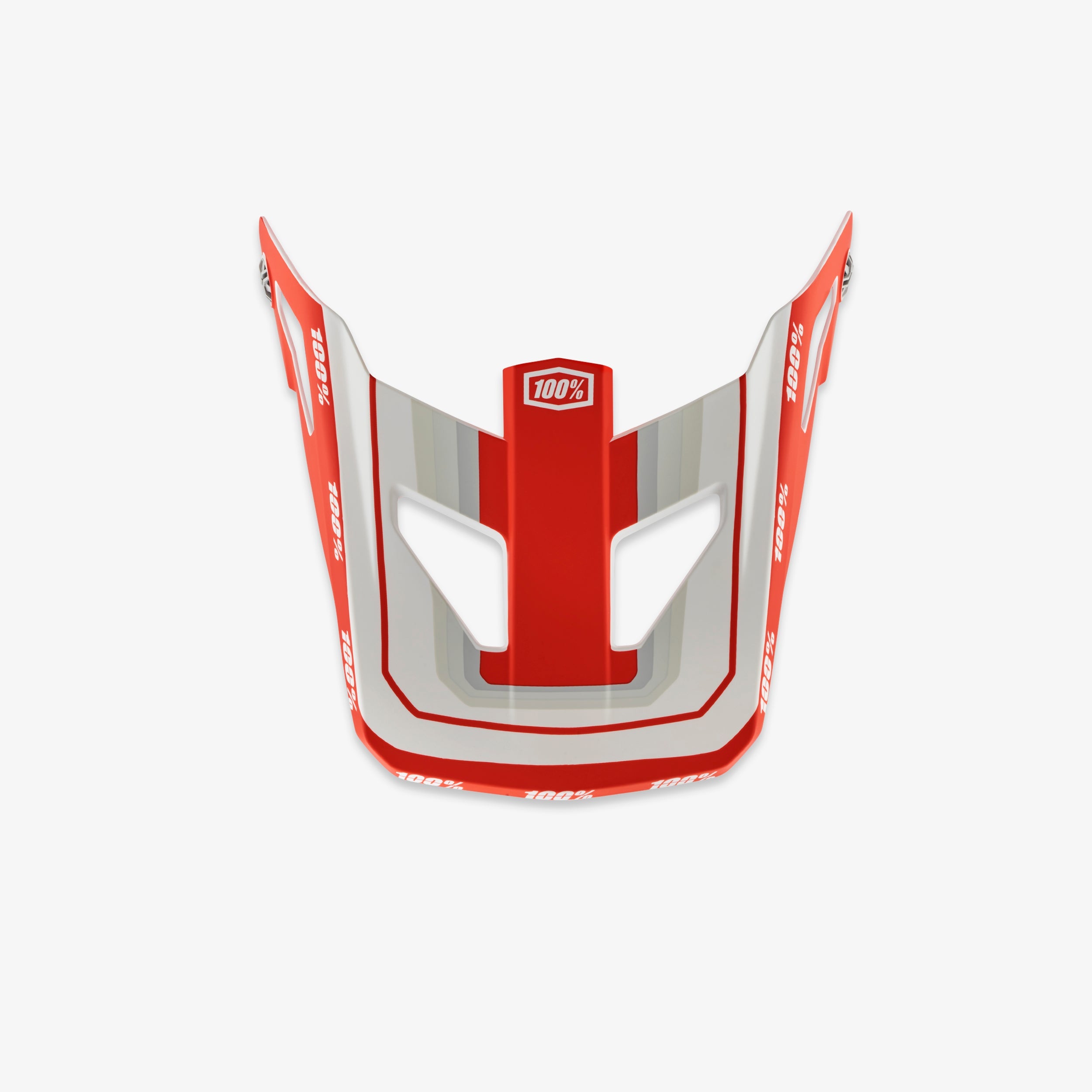 STATUS YOUTH Replacement Visor Topenga Red/White