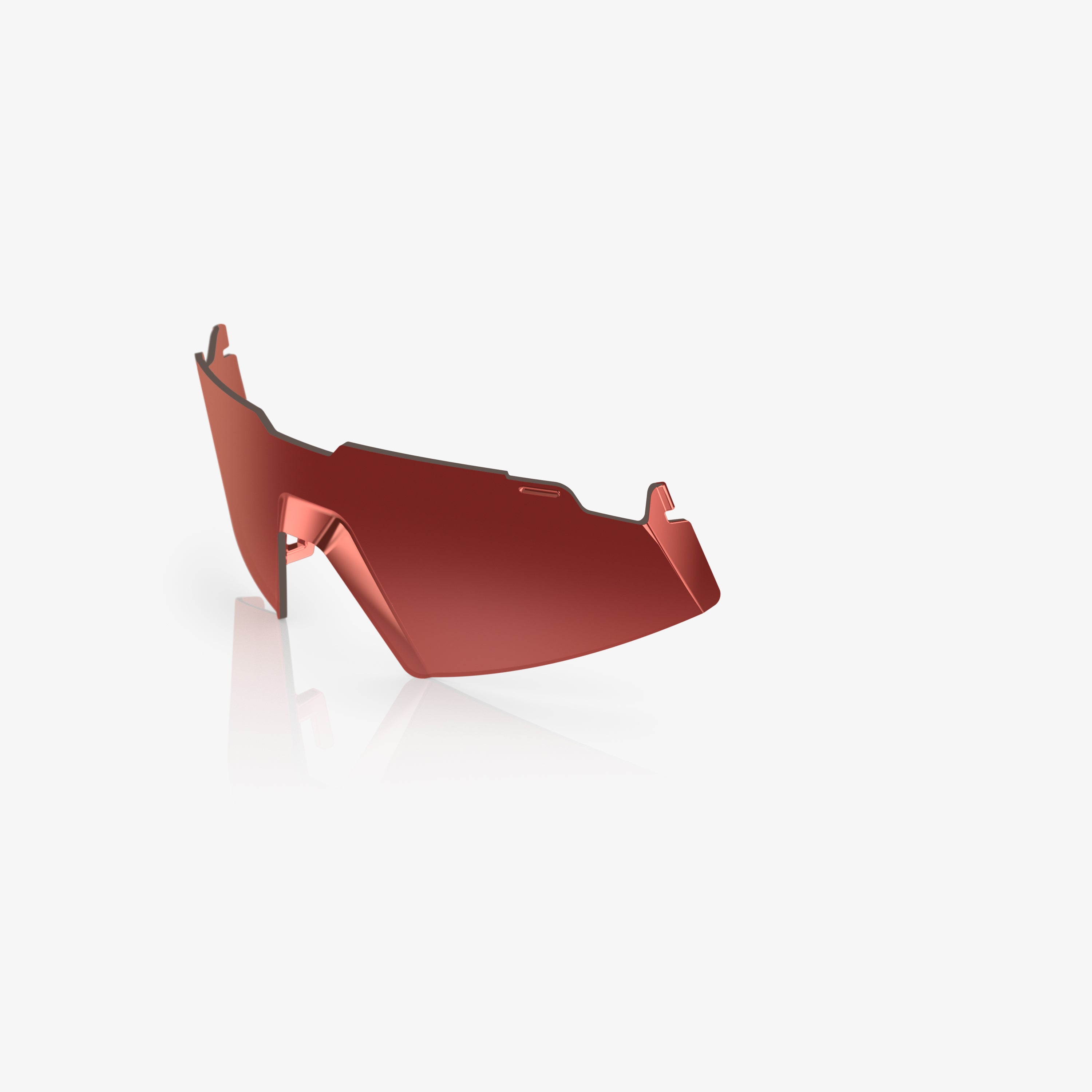 A2 Replacement Lens Brown/Red Gradient