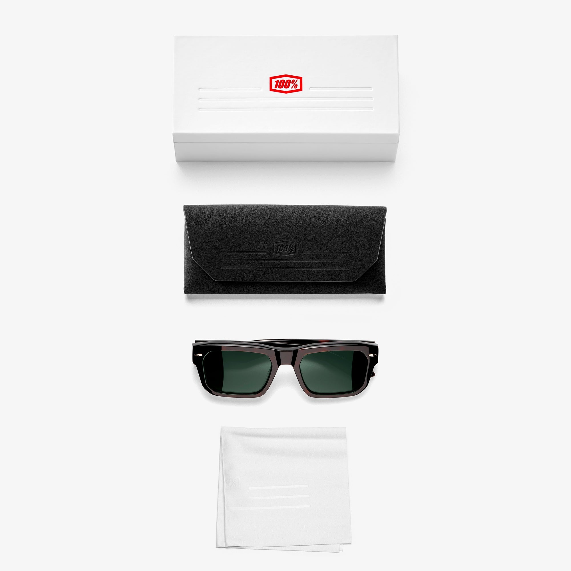 BOWEN Polished Tortoise GreyGreen Lens