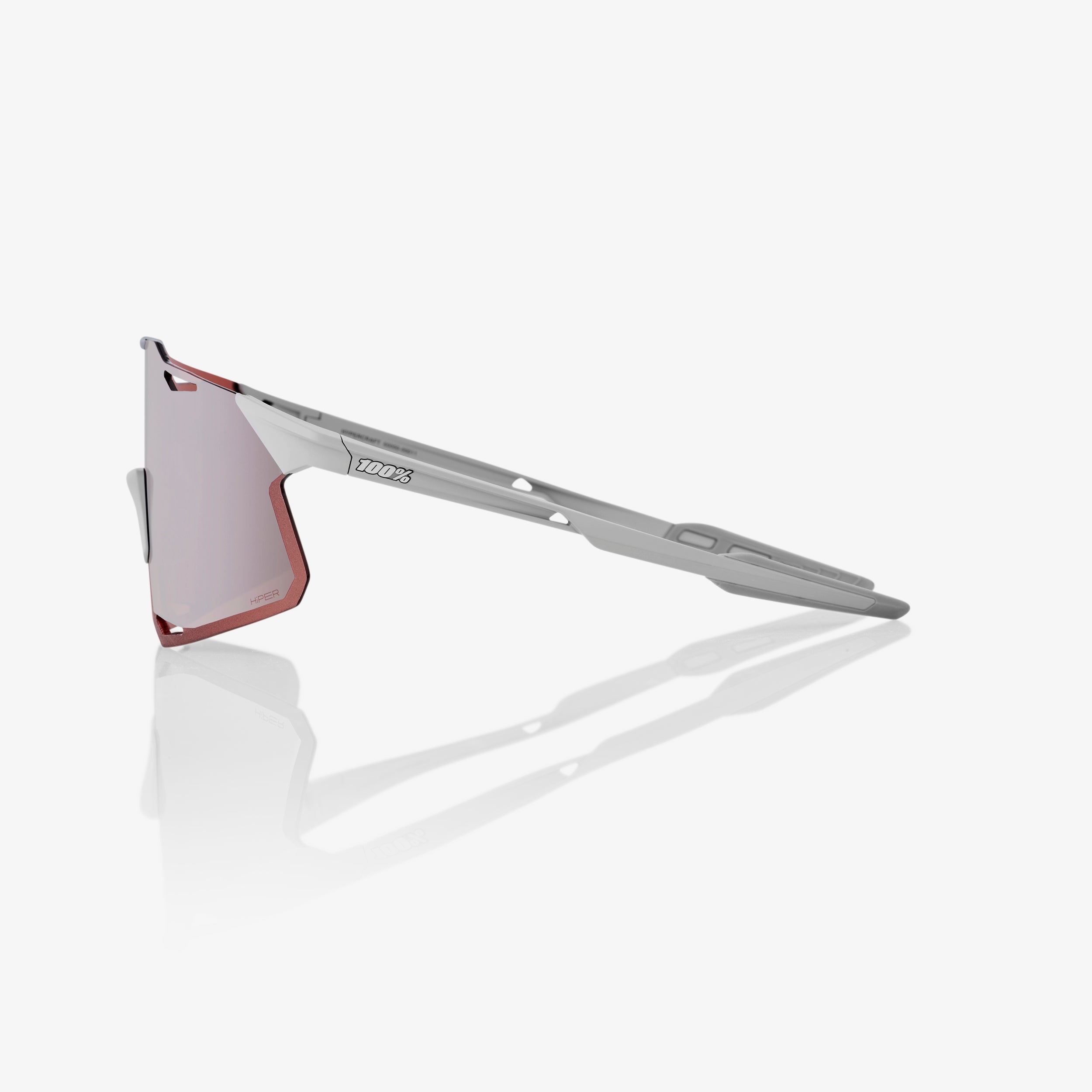 HYPERCRAFT® - Matte Stone Grey - HiPER® Silver Mirror Lens