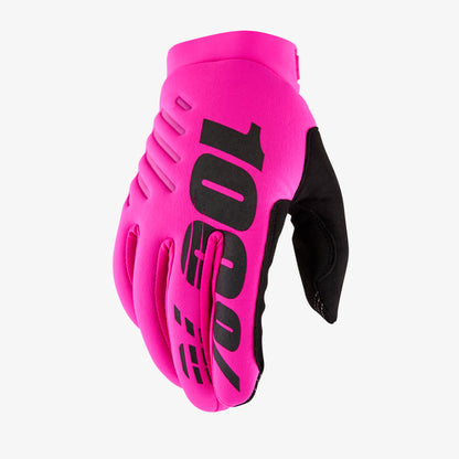 BRISKER Gloves Neon Pink