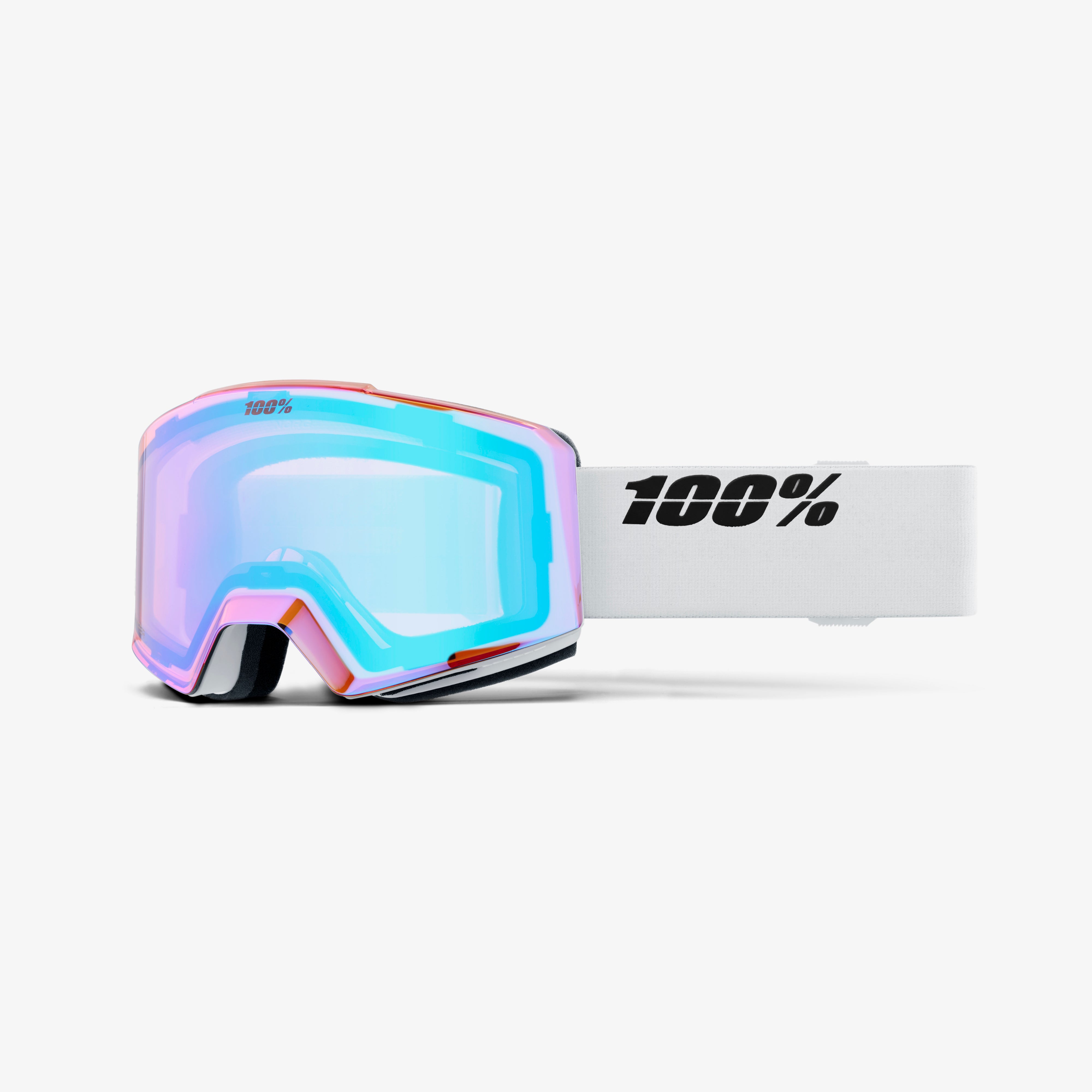 NORG HiPER Goggle White/Green - Secondary