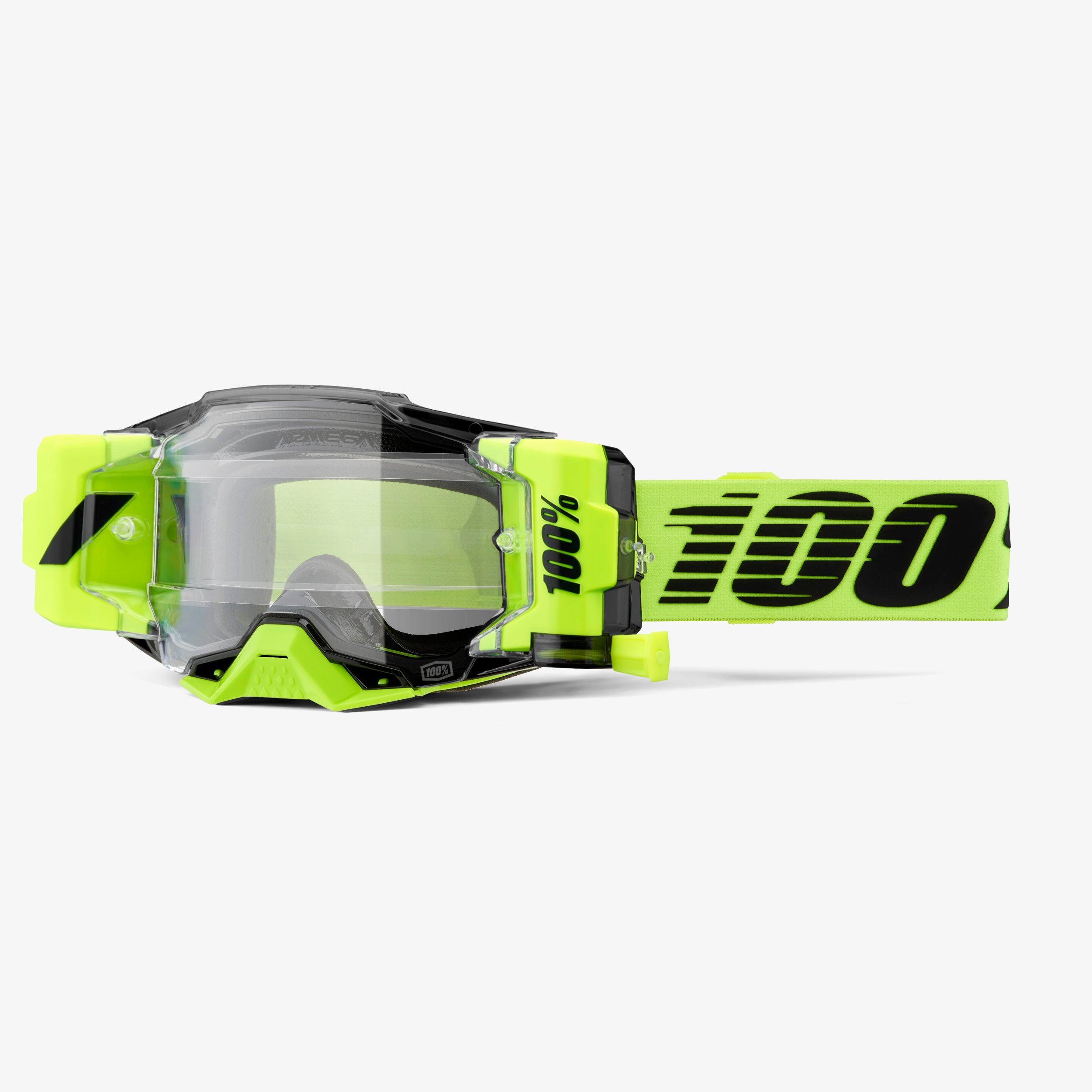 ARMEGA FORECAST Goggle Neon Yellow - Clear Lens