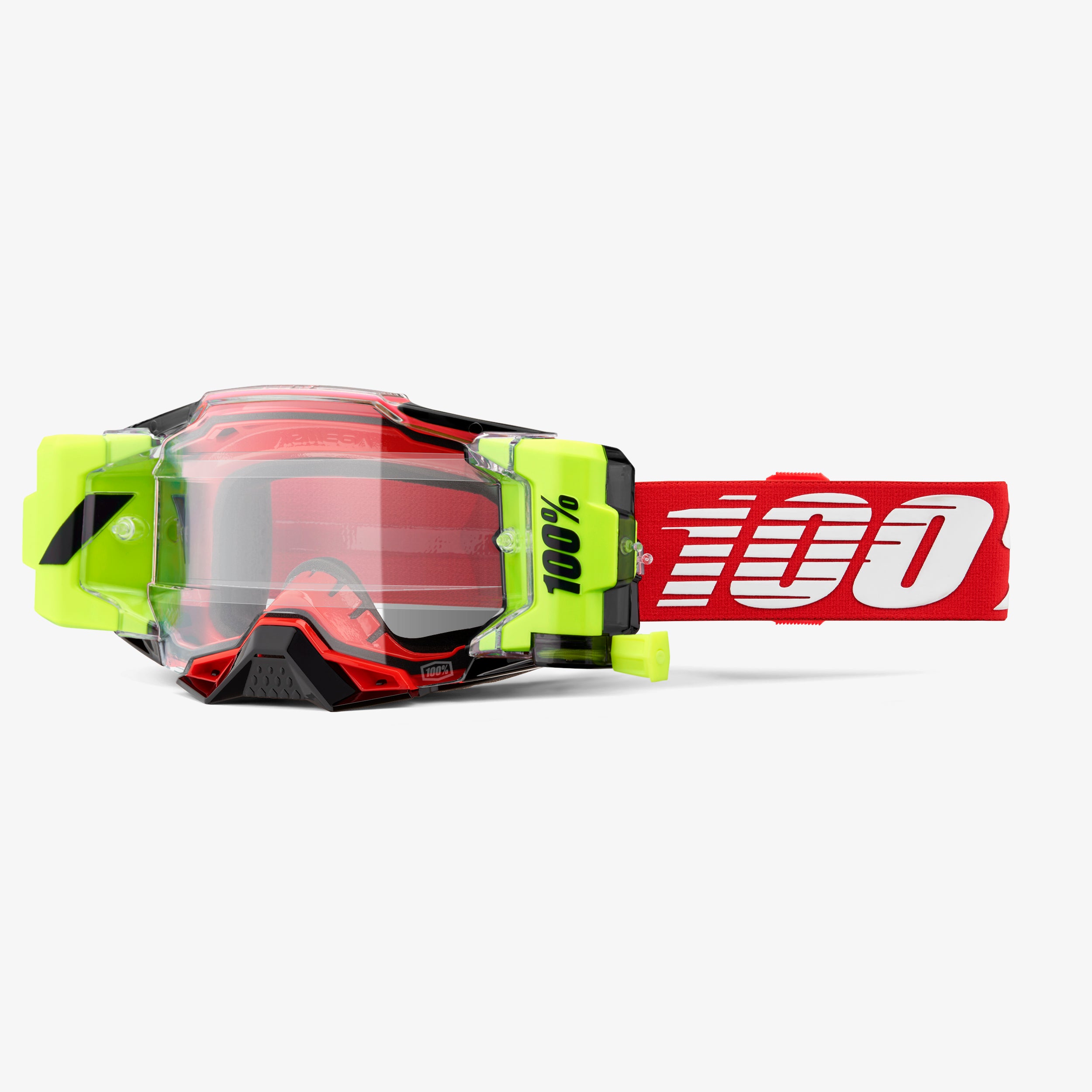ARMEGA FORECAST Goggle Red - Clear Lens