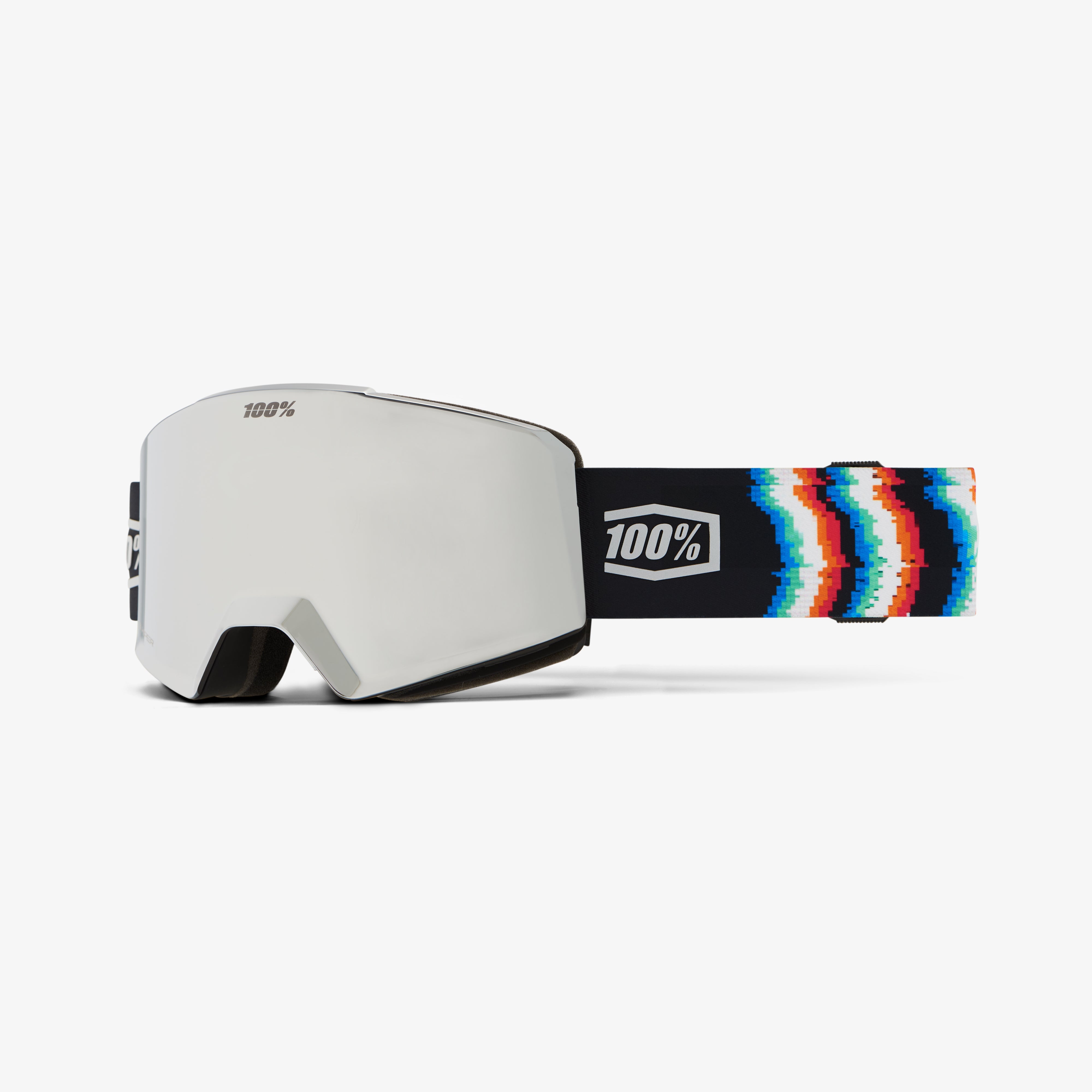 NORG HiPER Goggle Static - Mirror Silver Lens