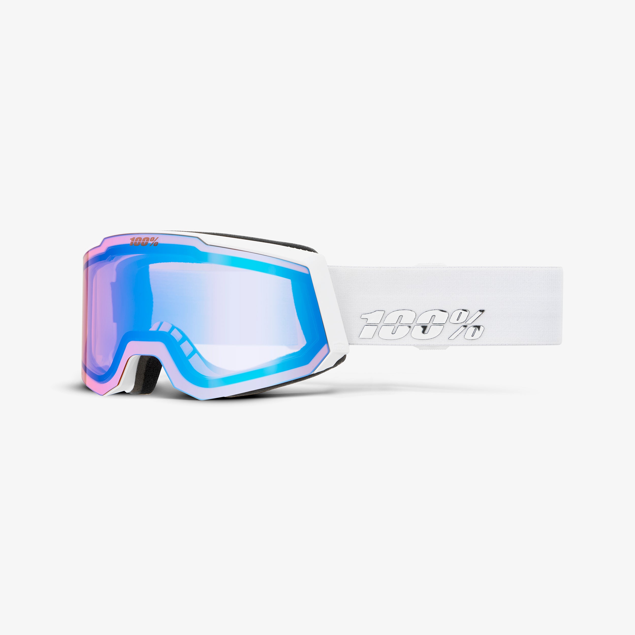 SNOWCRAFT S AF HiPER Goggle White/Lavender - Mirror Lavender Lens