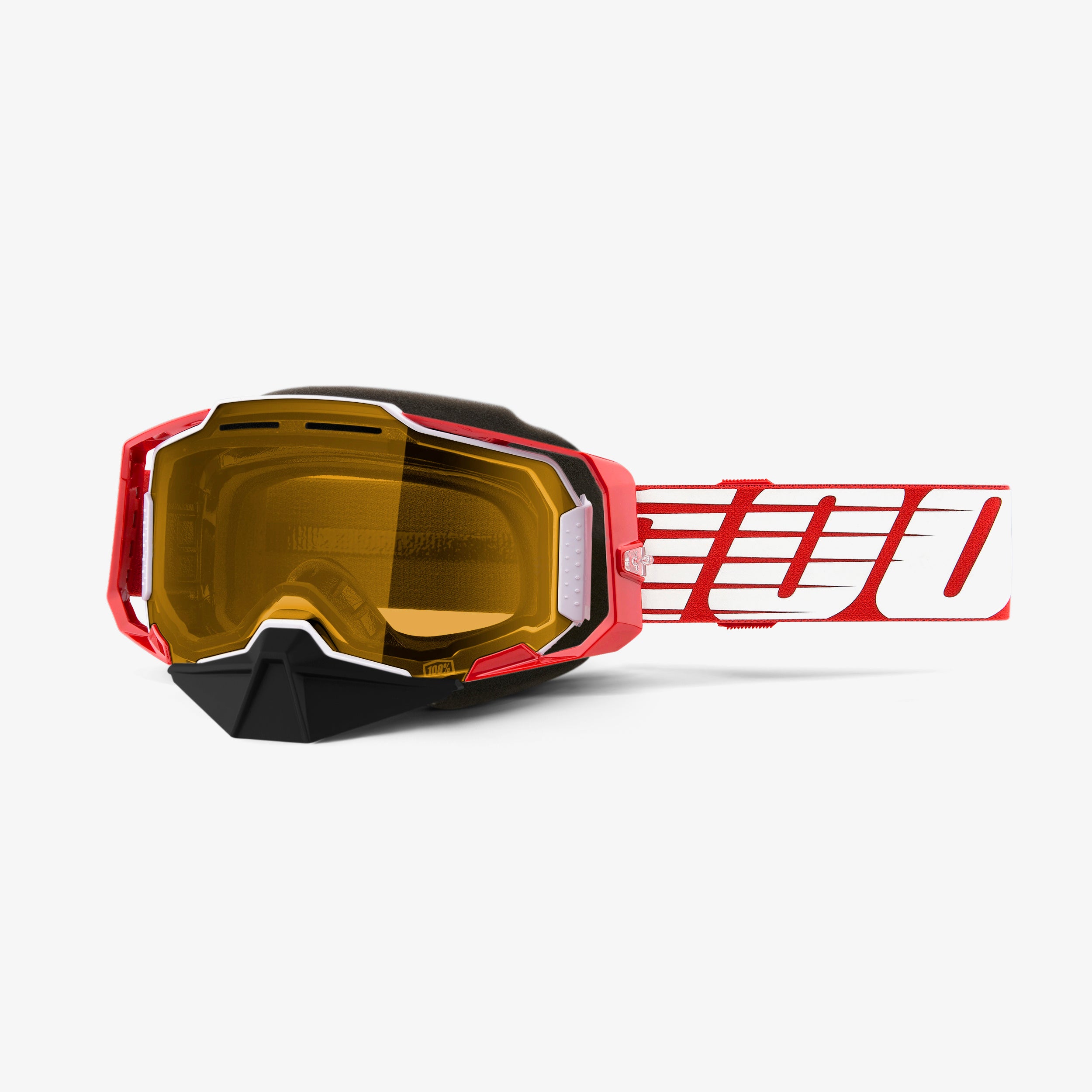 ARMEGA SNOWMOBILE Dual Pane Vented Goggle Red - Secondary