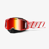 ARMEGA SNOWMOBILE Dual Pane Vented Goggle Red