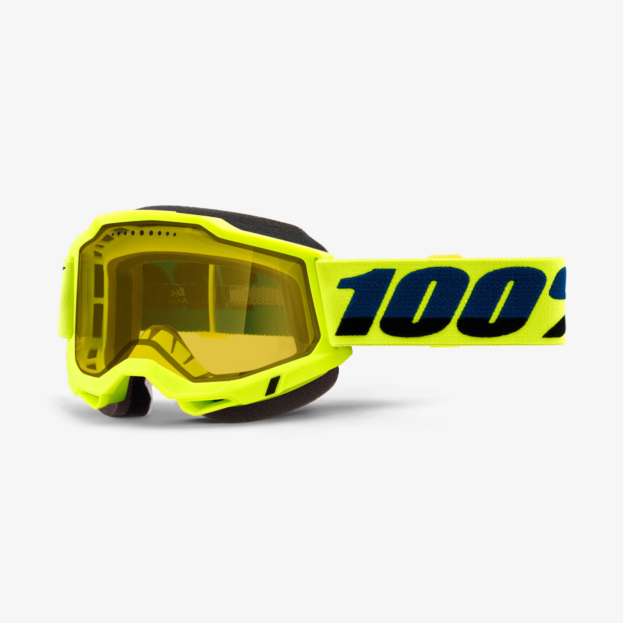 ACCURI 2 SNOWMOBILE Dual Pane Vented Goggle Neon Yellow - Secondary