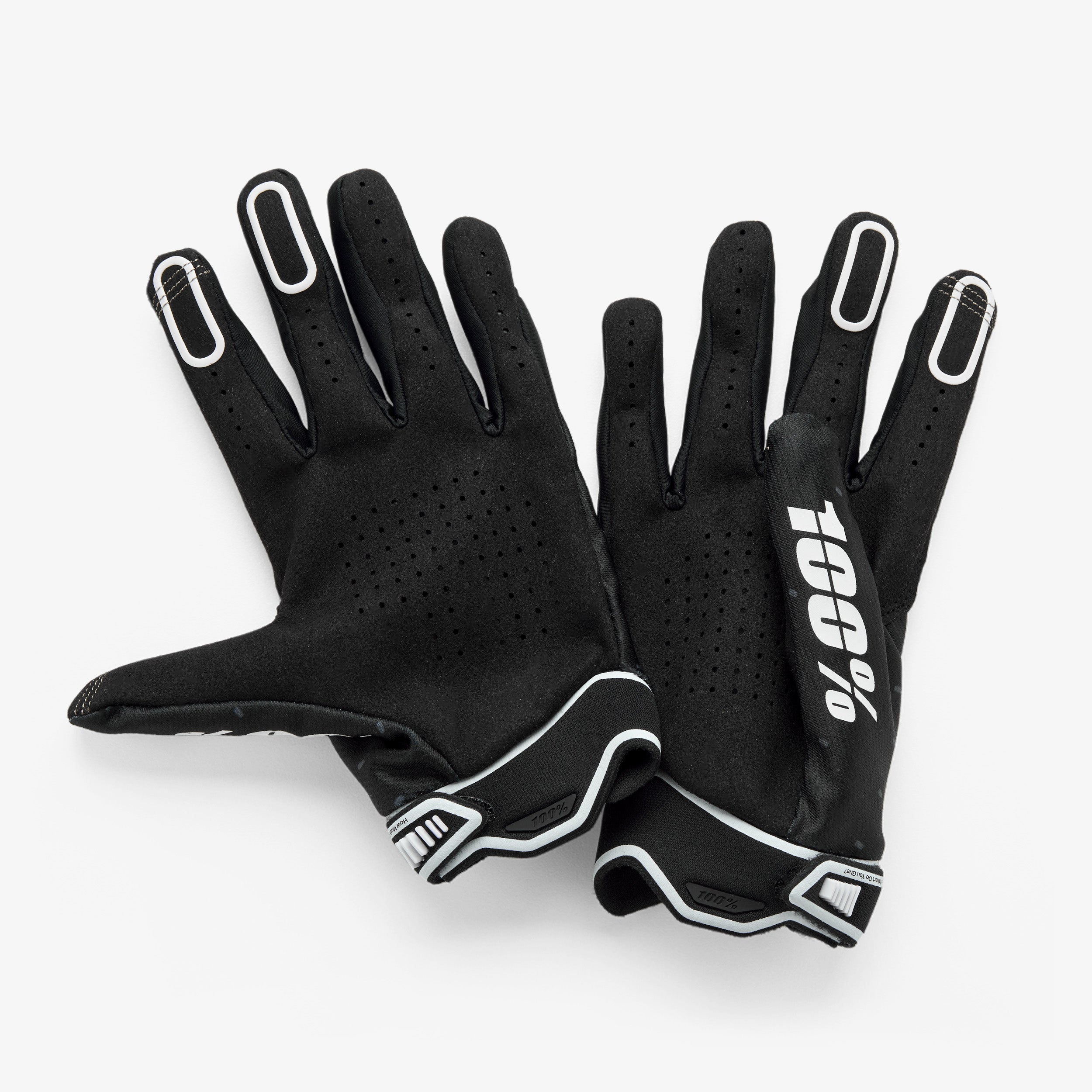 100 ridefit handschuhe Ridefit Gloves Black
