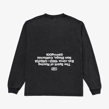 REGION Long Sleeve Oversized Tee Vintage Black