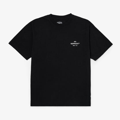 STAPLE Short Sleeve Oversized Tee Black