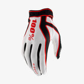 RIDEFIT Gloves White/Red/Black