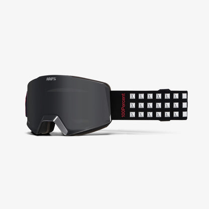 NORG Goggle Crue HiPER Black Mirror Lens