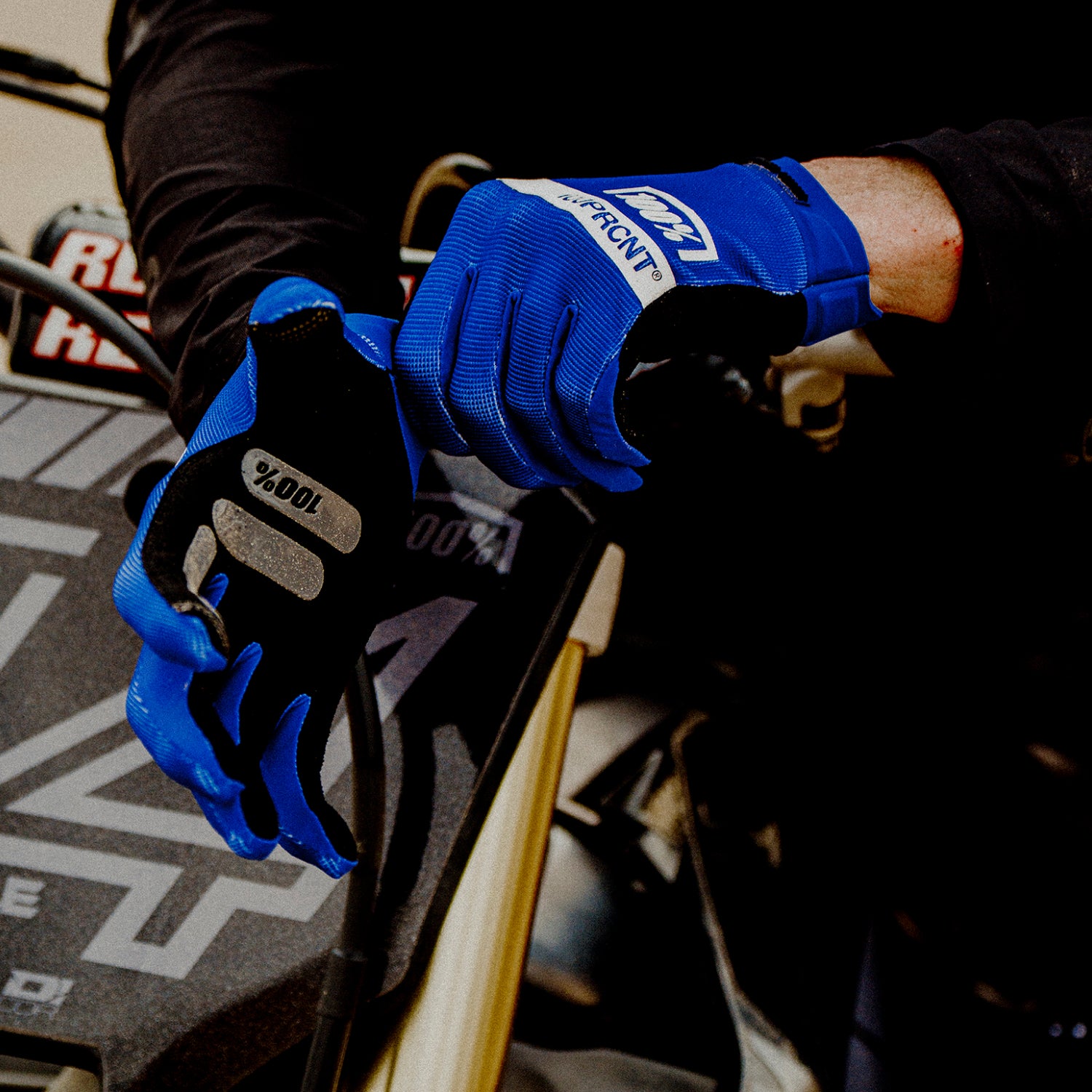 RIDECAMP Gloves Blue