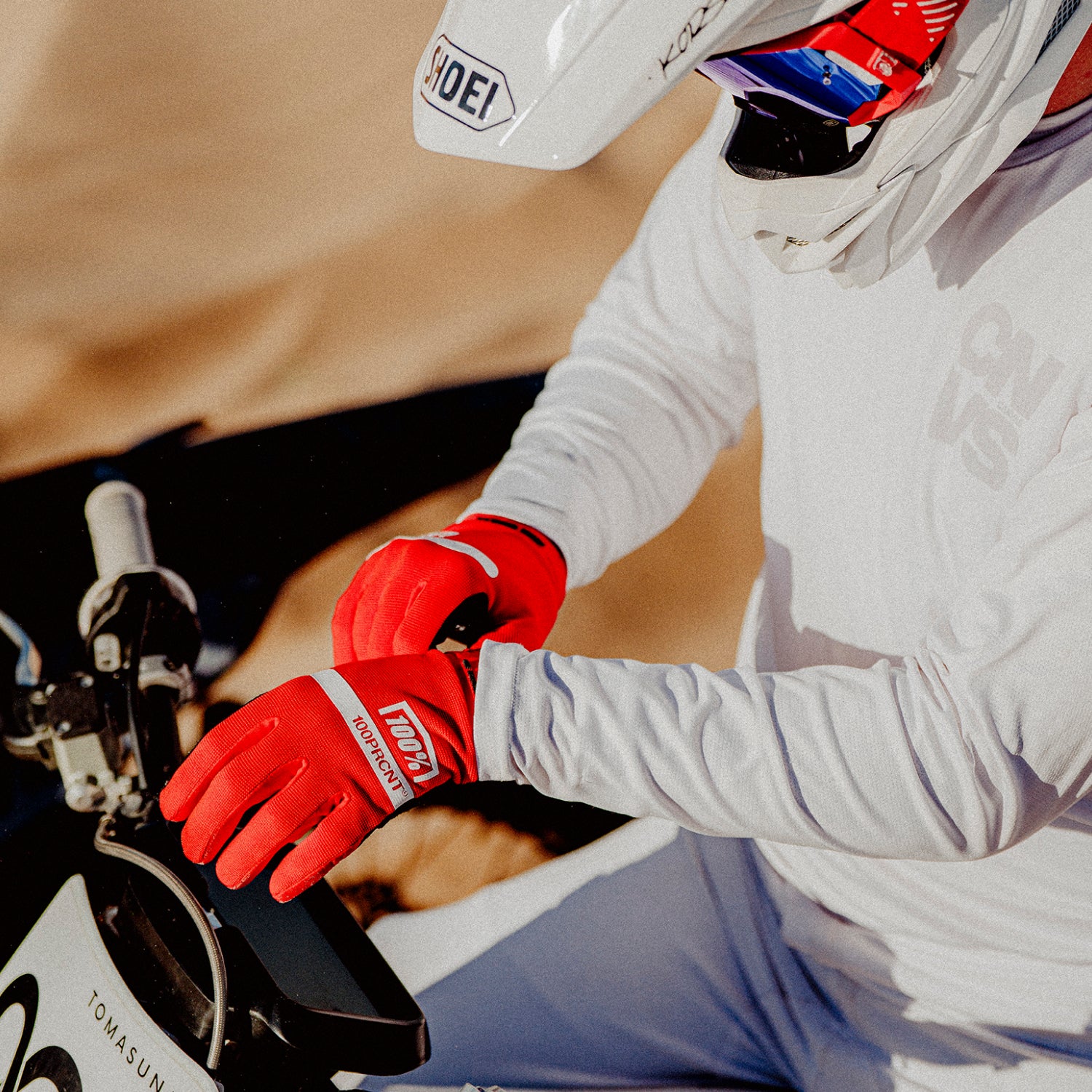 RIDECAMP Gloves Red