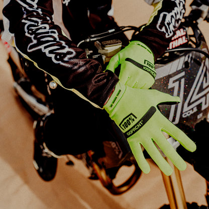 RIDECAMP Gloves Fluo Yellow