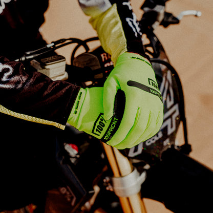 RIDECAMP Gloves Fluo Yellow