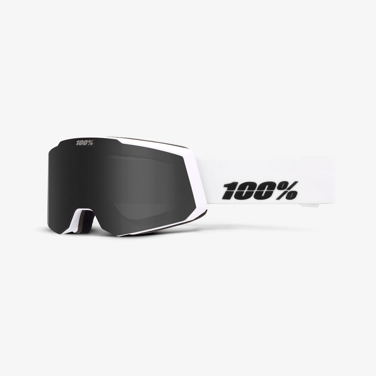 SNOWCRAFT Goggle White/Black HiPER Black Mirror Lens
