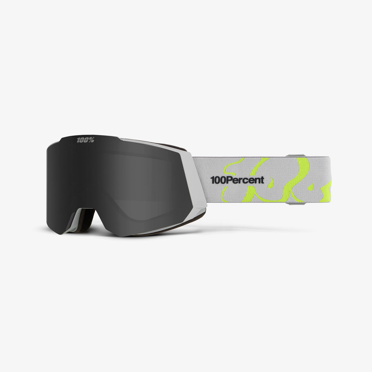 SNOWCRAFT Goggle Bubblygo Grey Aqua HiPER Black Mirror Lens