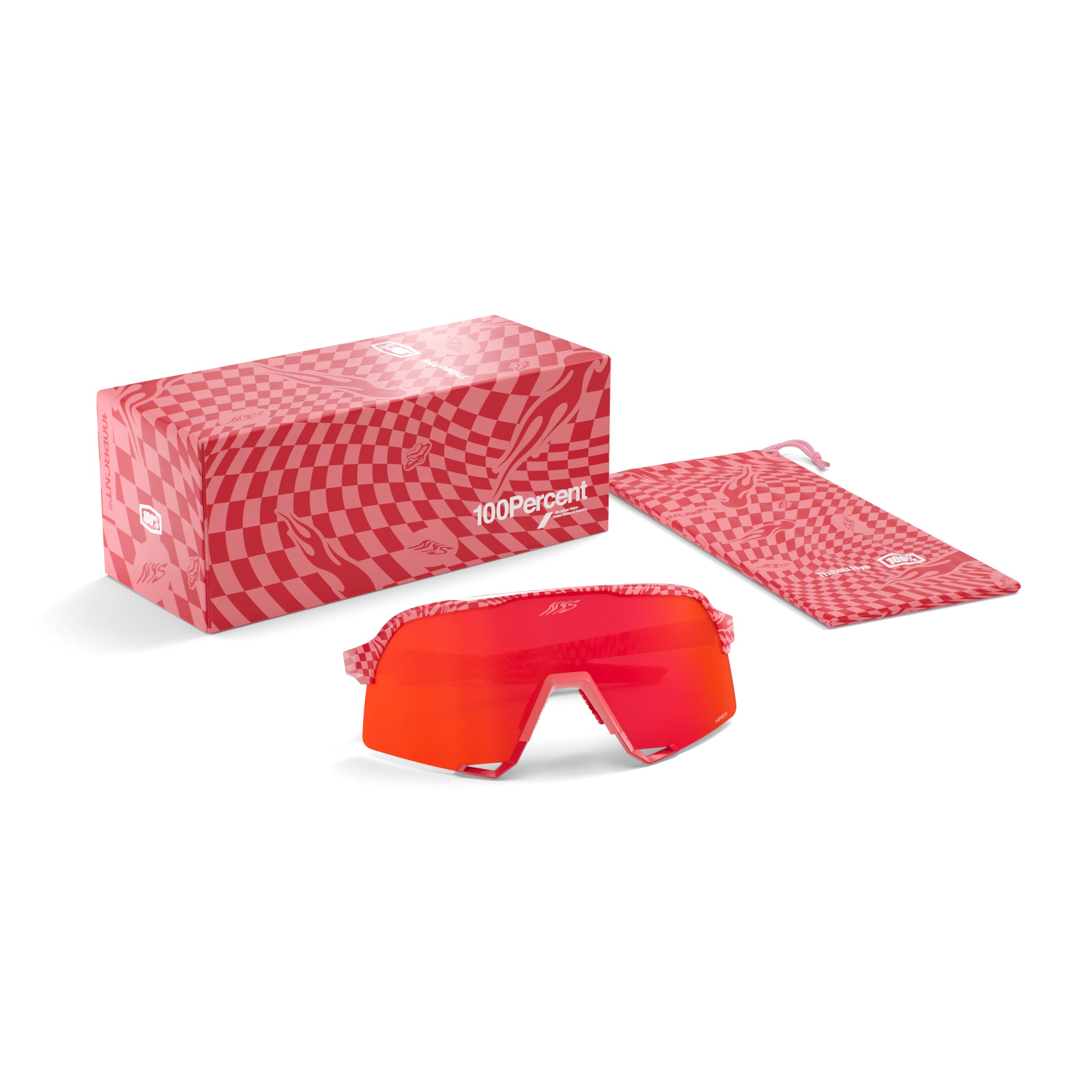 S3 Thibau Nys HiPER Fire Red Mirror Lens - Secondary