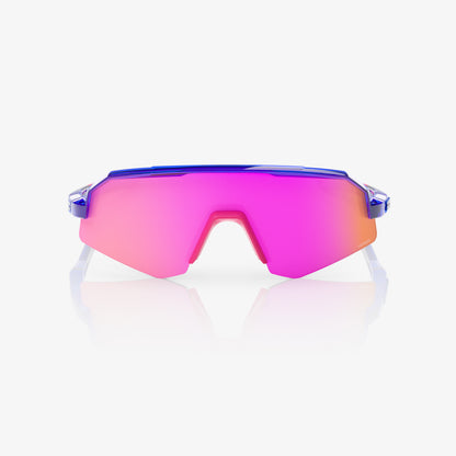 SLENDALE YOUTH Polished Translucent Blue HiPER Vital Pink Mirror Lens
