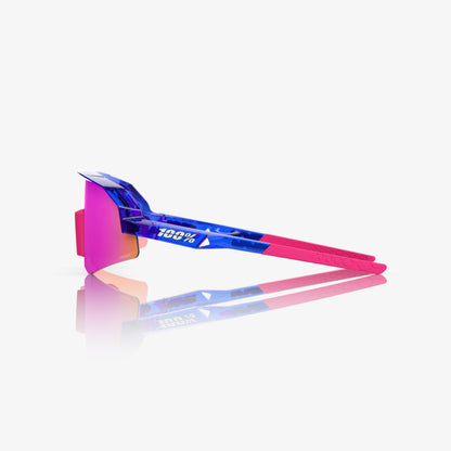 SLENDALE YOUTH Polished Translucent Blue HiPER Vital Pink Mirror Lens
