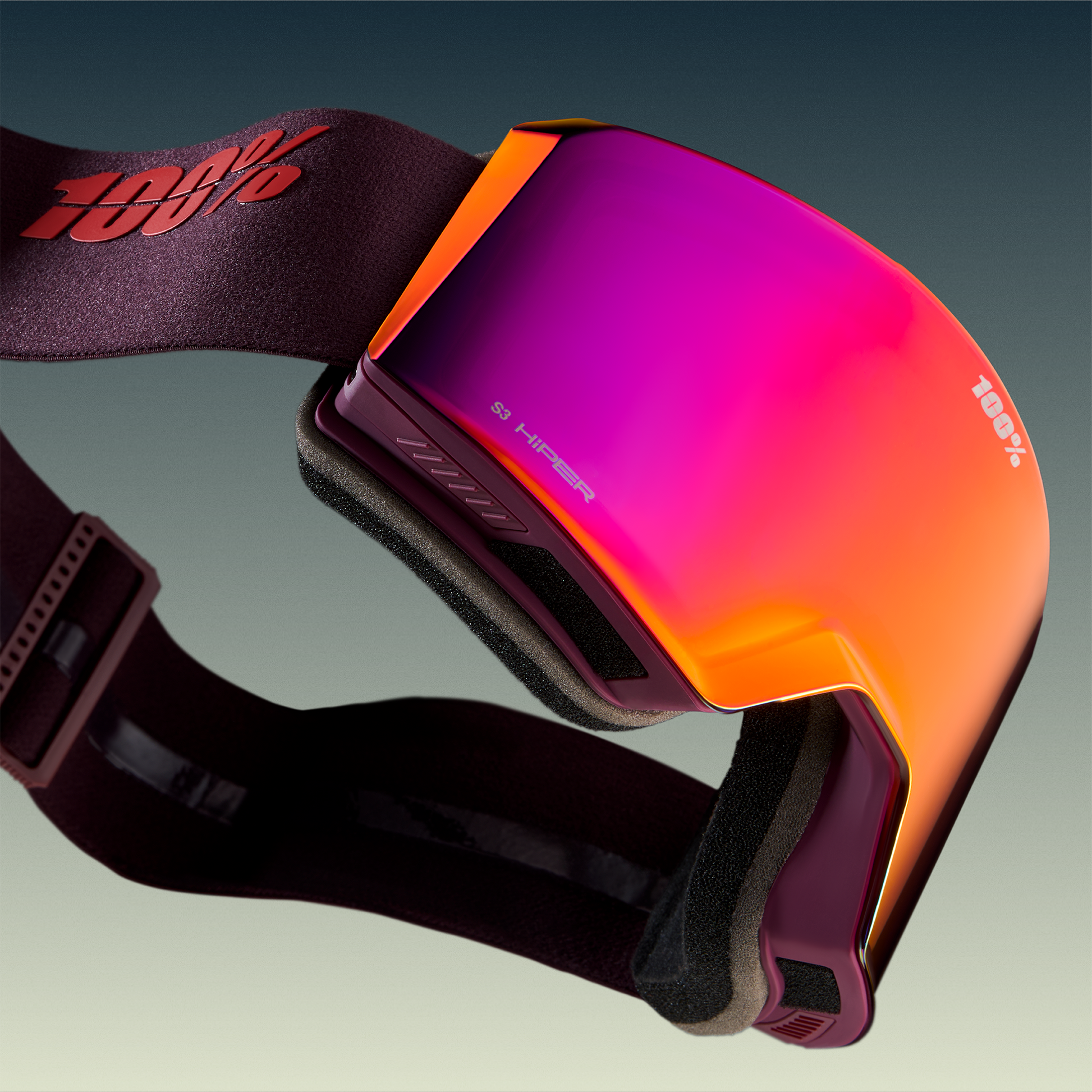 NORG Goggle Deep Cherry – 100% NORG Goggle Deep Cherry – 100%