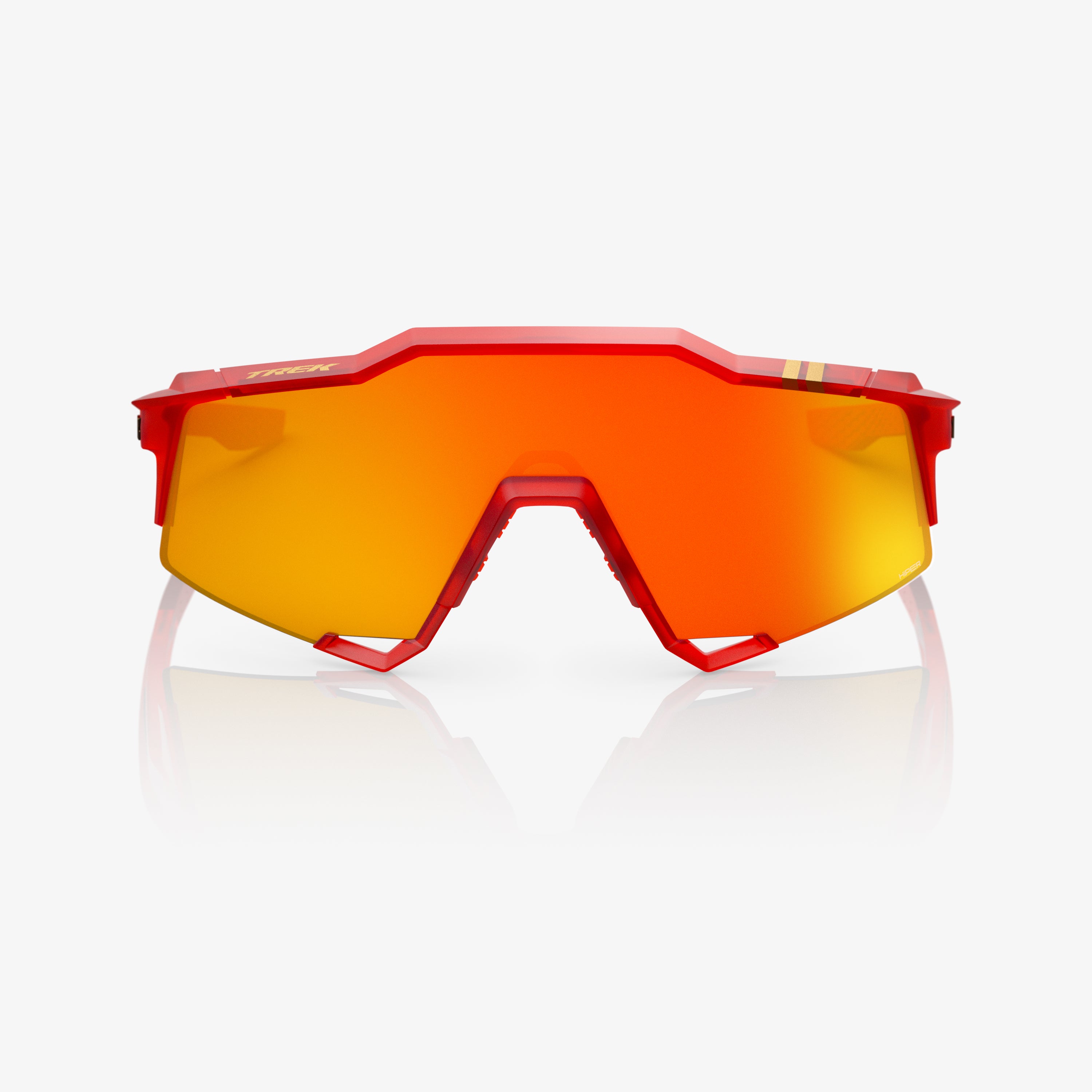 TREK TFR SPEEDCRAFT Translucent Matte Red HiPER Red Mirror Lens - Secondary