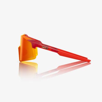TREK TFR AEROCRAFT Translucent Matte Red HiPER Red Mirror Lens
