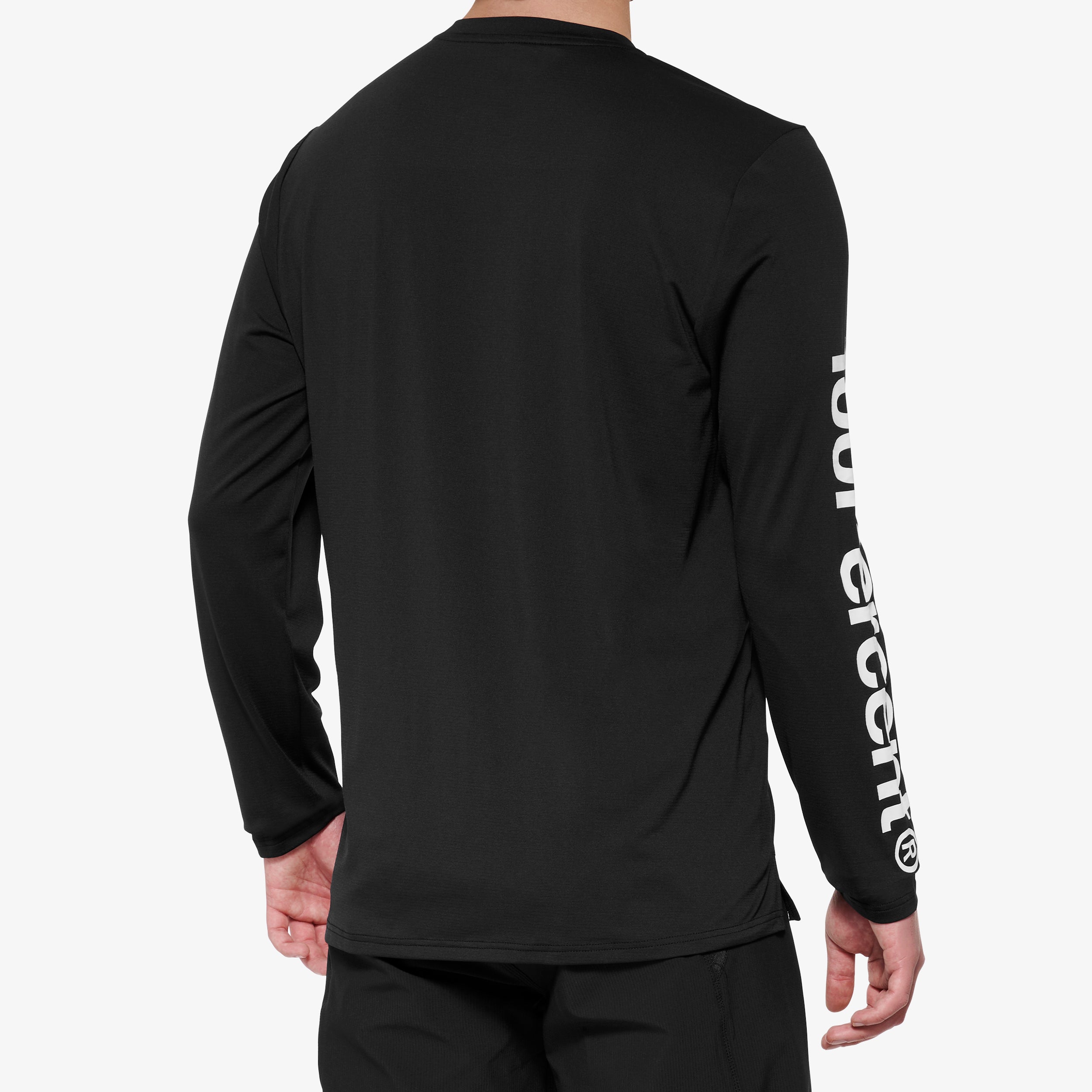 AIRMATIC Long Sleeve Jersey Black - Secondary