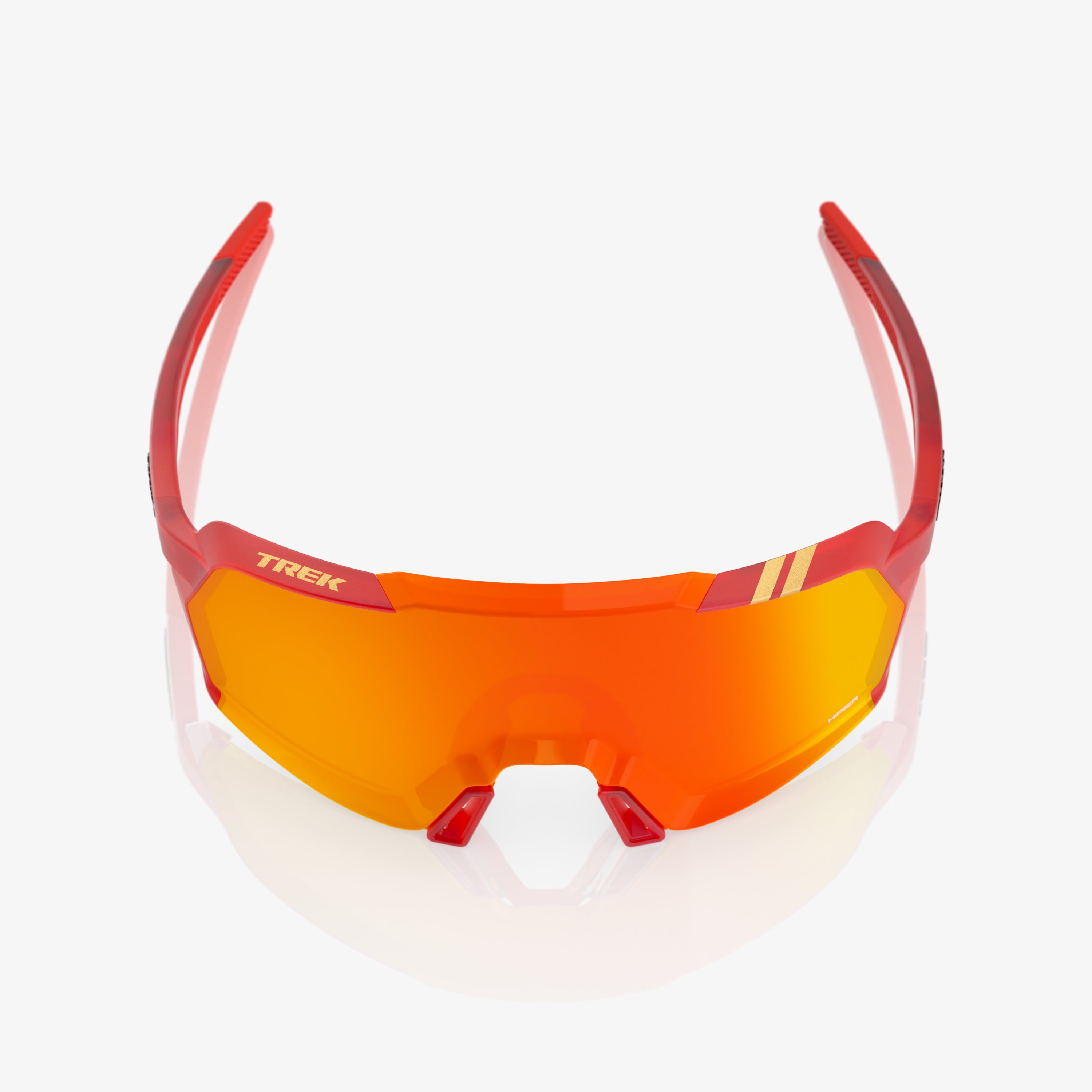 TREK TFR KORBIN Translucent Matte Red HiPER Red Mirror Lens