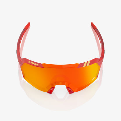 TREK TFR KORBIN Translucent Matte Red HiPER Red Mirror Lens
