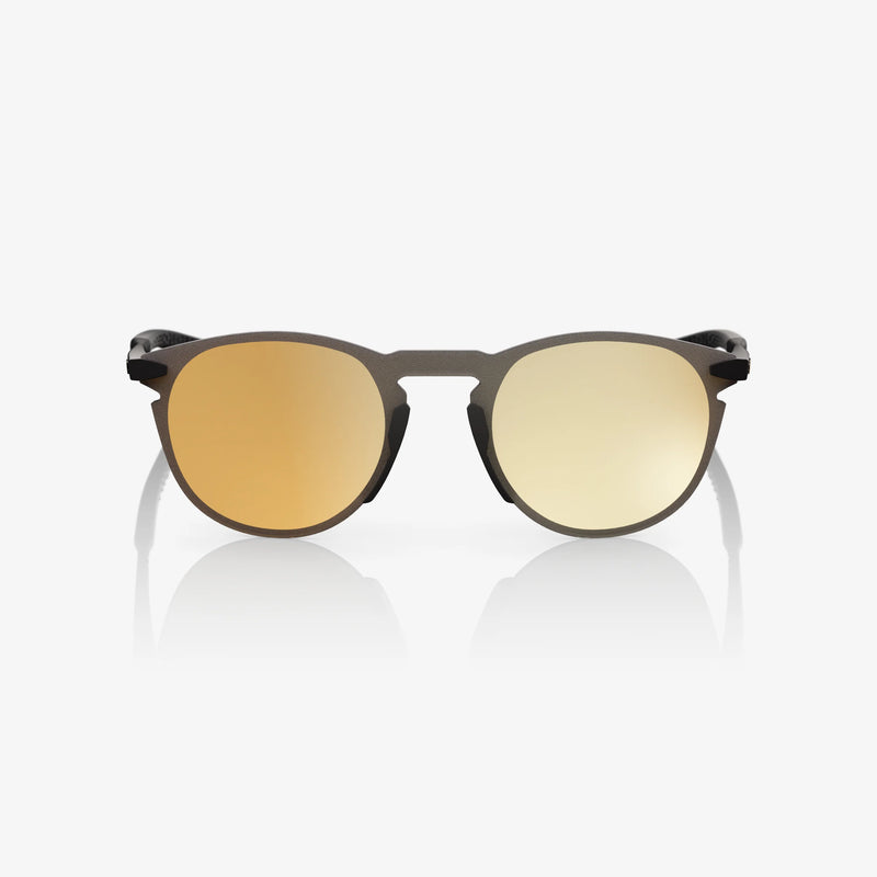 在庫処分 100% HYPERCRAFT MatteBlack SoftGold HYPERCRAFT - Matte Black - Soft Gold Mirror Lens – 100%