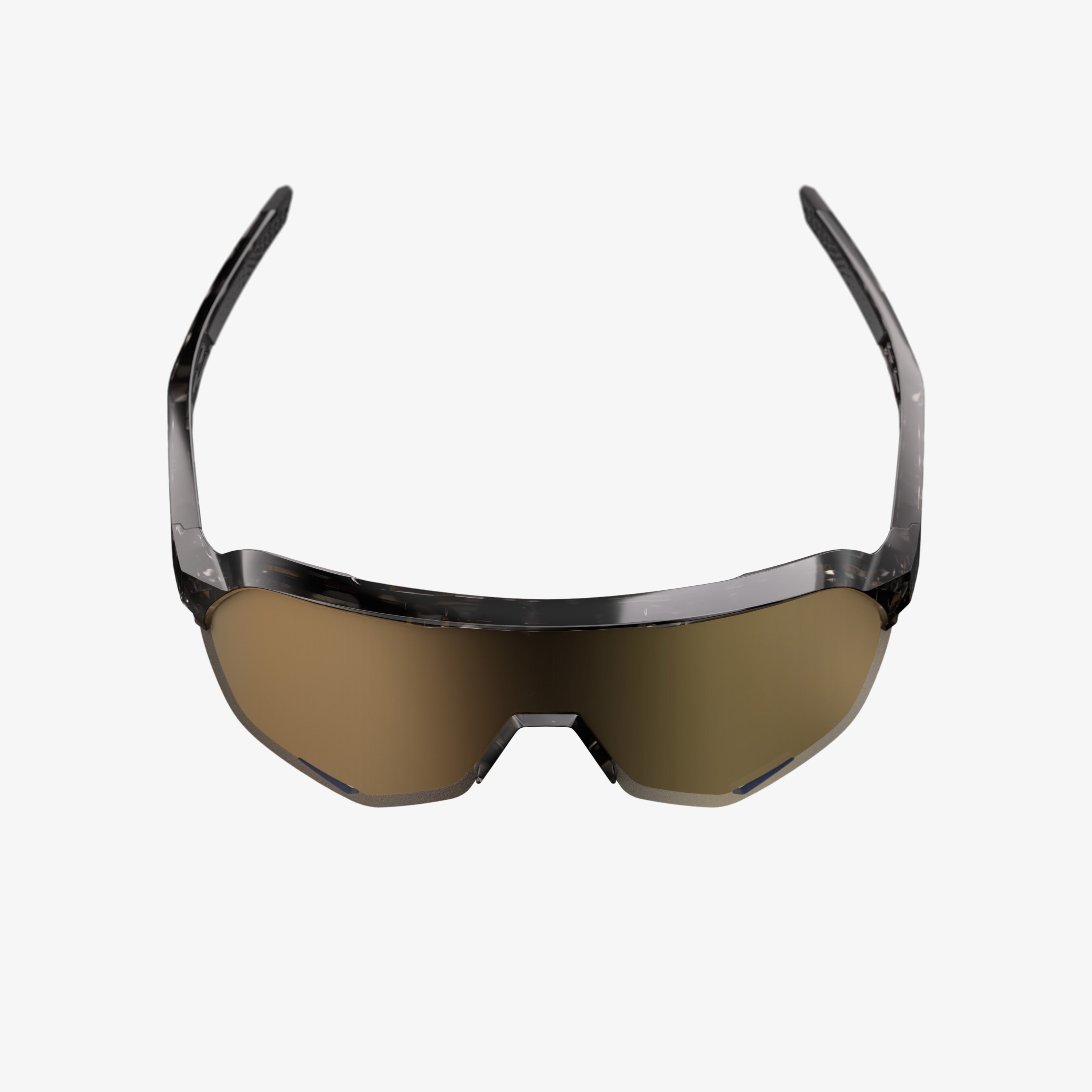 S2 - Gloss Black Havana - Soft Gold Mirror – 100%