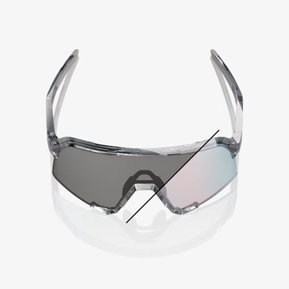 S3 - Polished Translucent Grey - Rose Gold Mirror Photochromic Lens