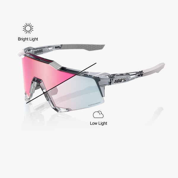 SPEEDCRAFT - Polished Translucent Grey - Rose Gold Mirror