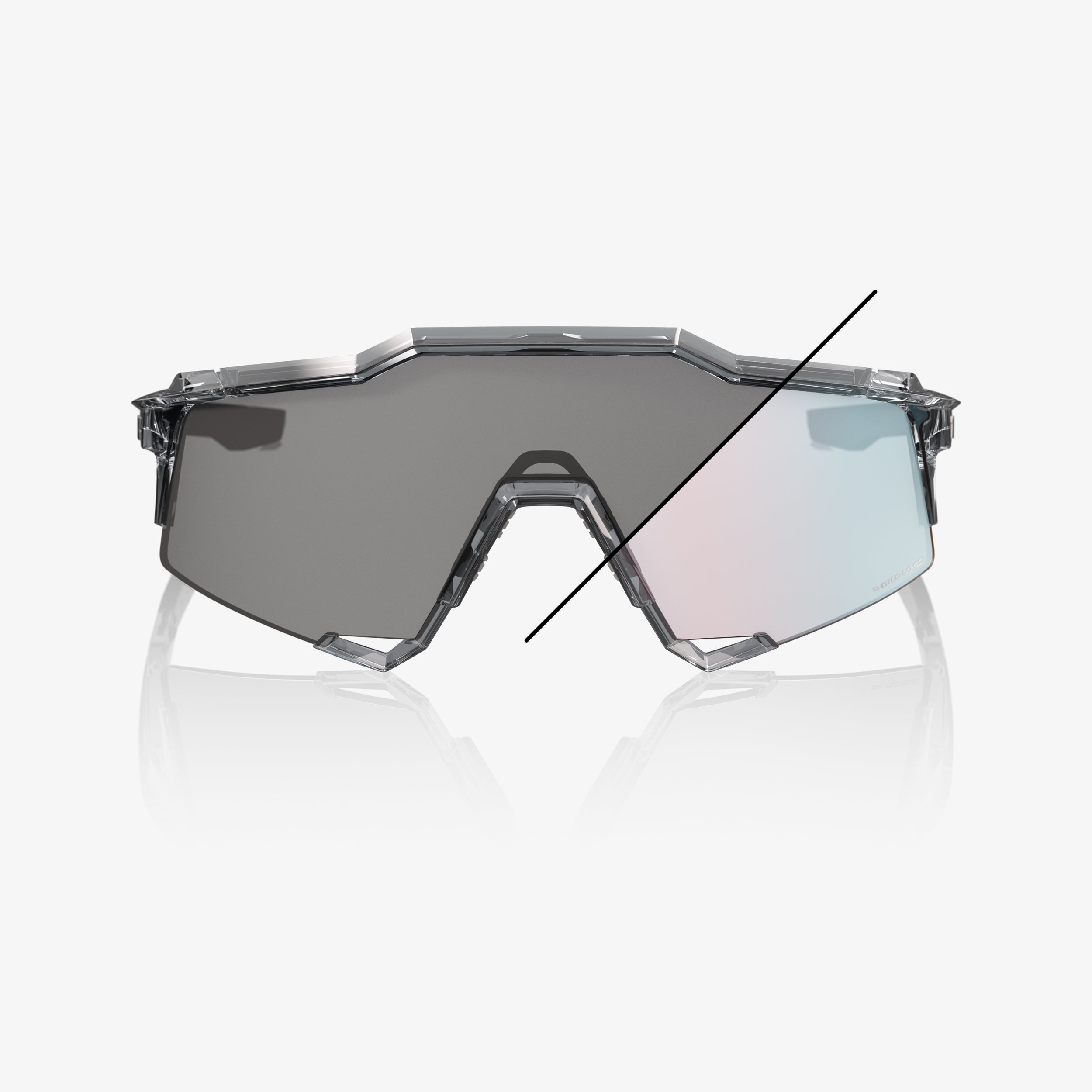 SPEEDCRAFT - Polished Translucent Grey - Rose Gold Mirror Photochromic Lens - Secondary