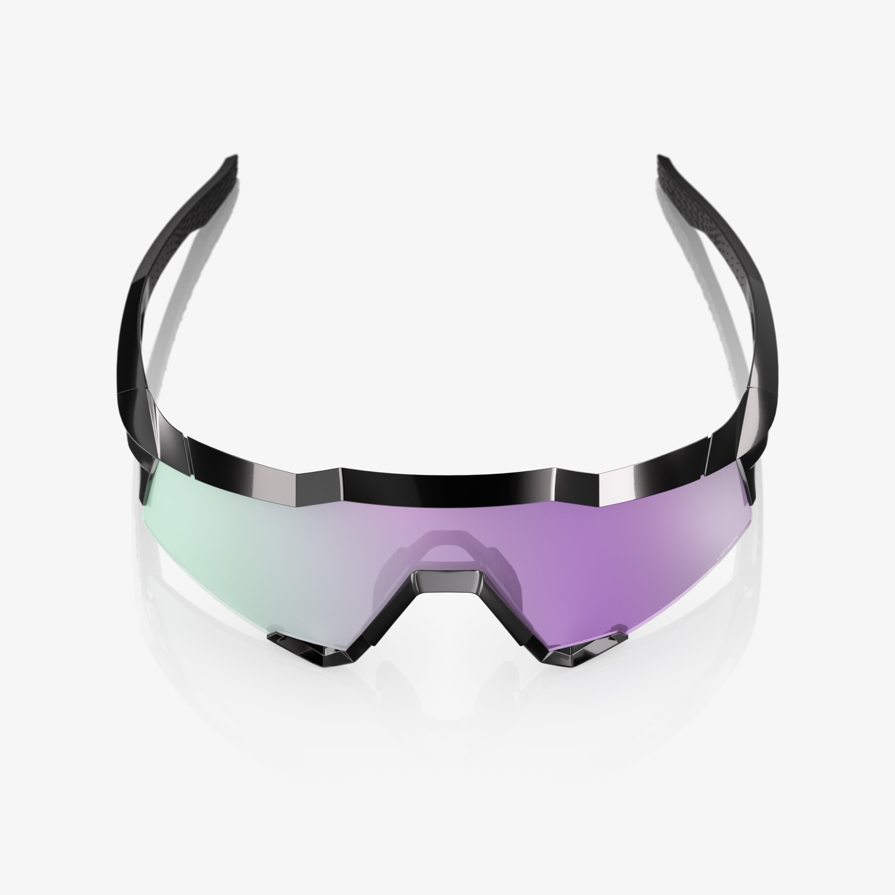 SPEEDCRAFT - Polished Black - HiPER Polarized Lavender Mirror