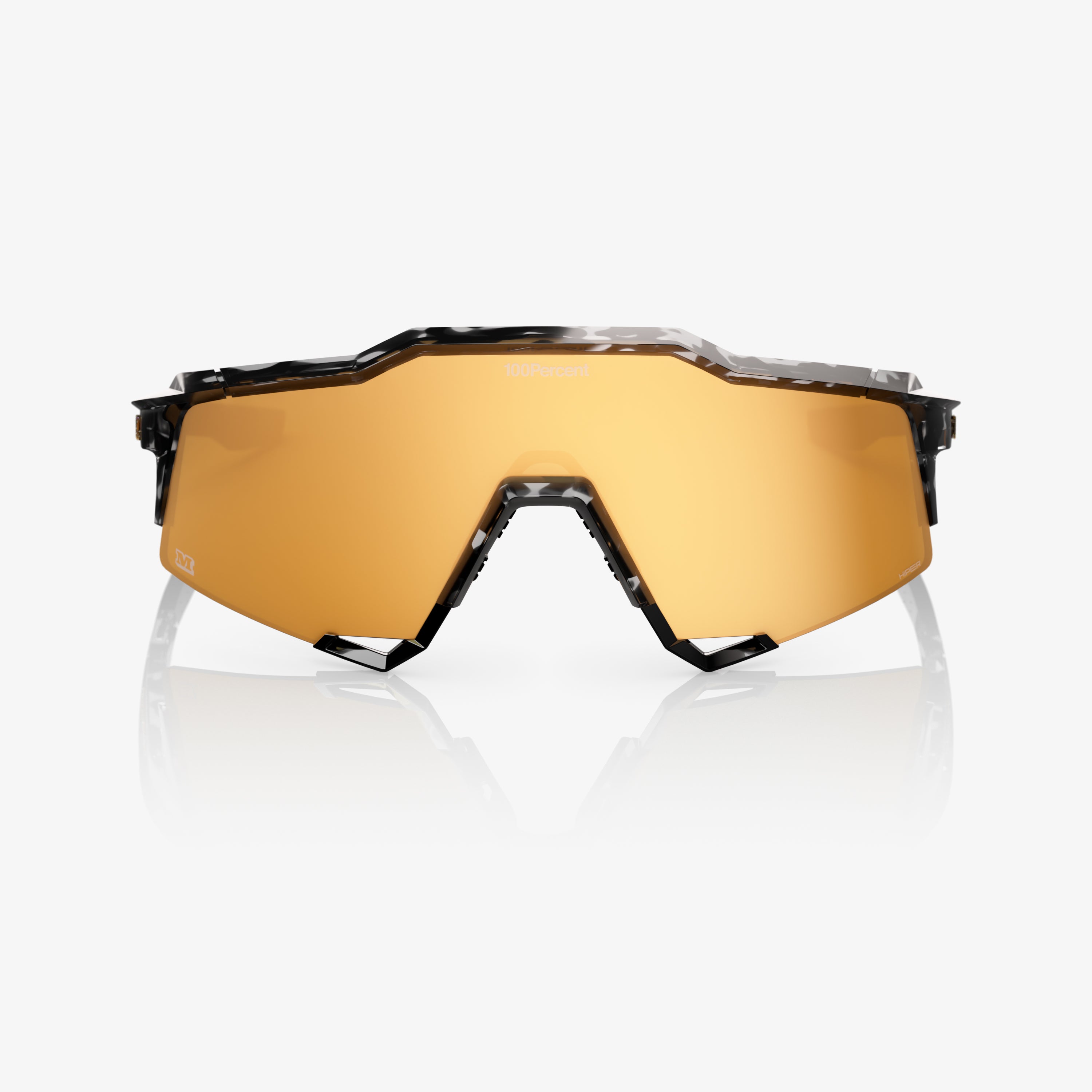 SPEEDCRAFT Money Mike 3 Polished Black Tortoise - HiPER 24K Gold Mirror Lens - Secondary