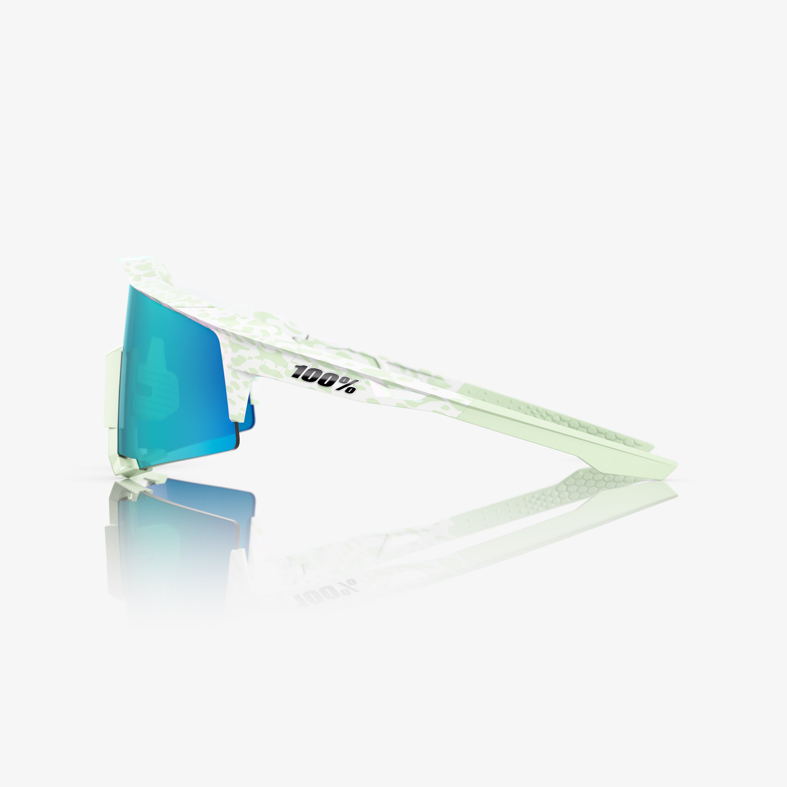 SPEEDCRAFT LE Elly 2 Polished Light Green - Blue Topaz Mirror Lens
