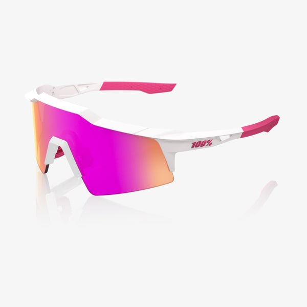 SPEEDCRAFT SL - Matte White/Pink - HiPER Vital Pink Mirror – 100%