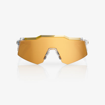 SPEEDCRAFT XS Polished Translucent Clear HiPER 24K Gold Mirror Lens