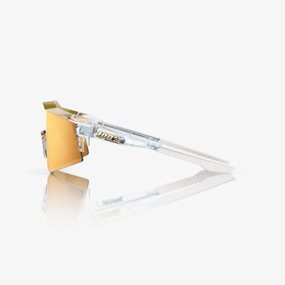 SPEEDCRAFT XS Polished Translucent Clear HiPER 24K Gold Mirror Lens