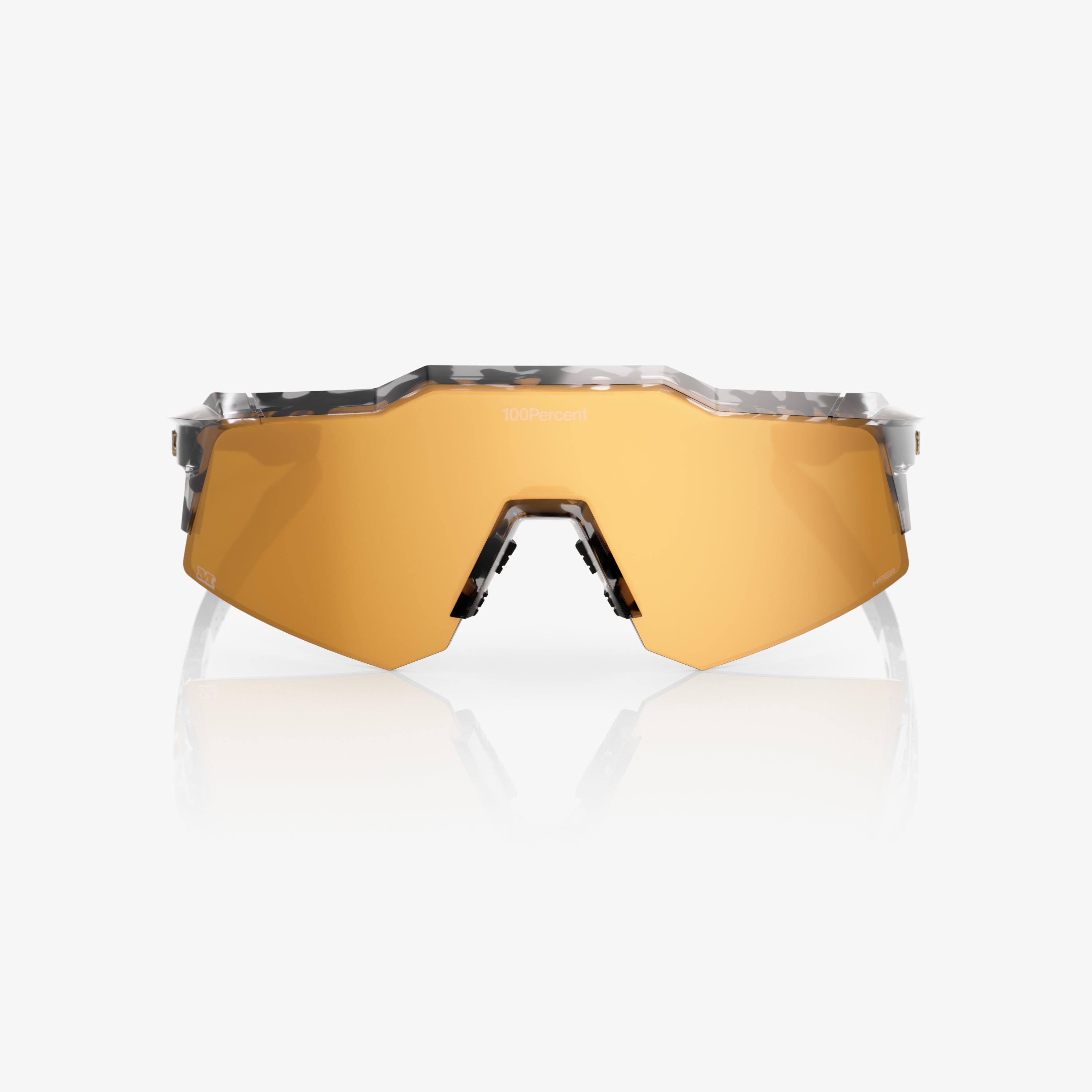 SPEEDCRAFT XS Money Mike 3 Polished Black Tortoise - HiPER 24K Gold Mirror Lens