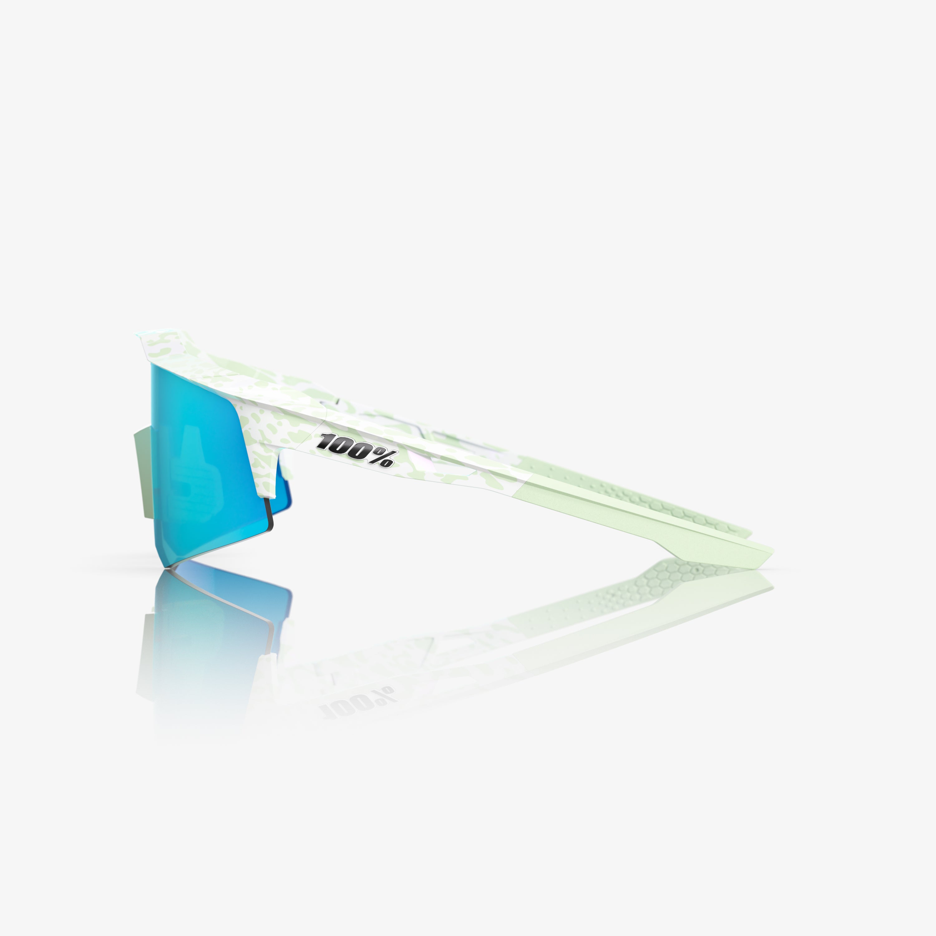 SPEEDCRAFT XS LE Elly 2 Polished Light Green - Blue Topaz Mirror Lens