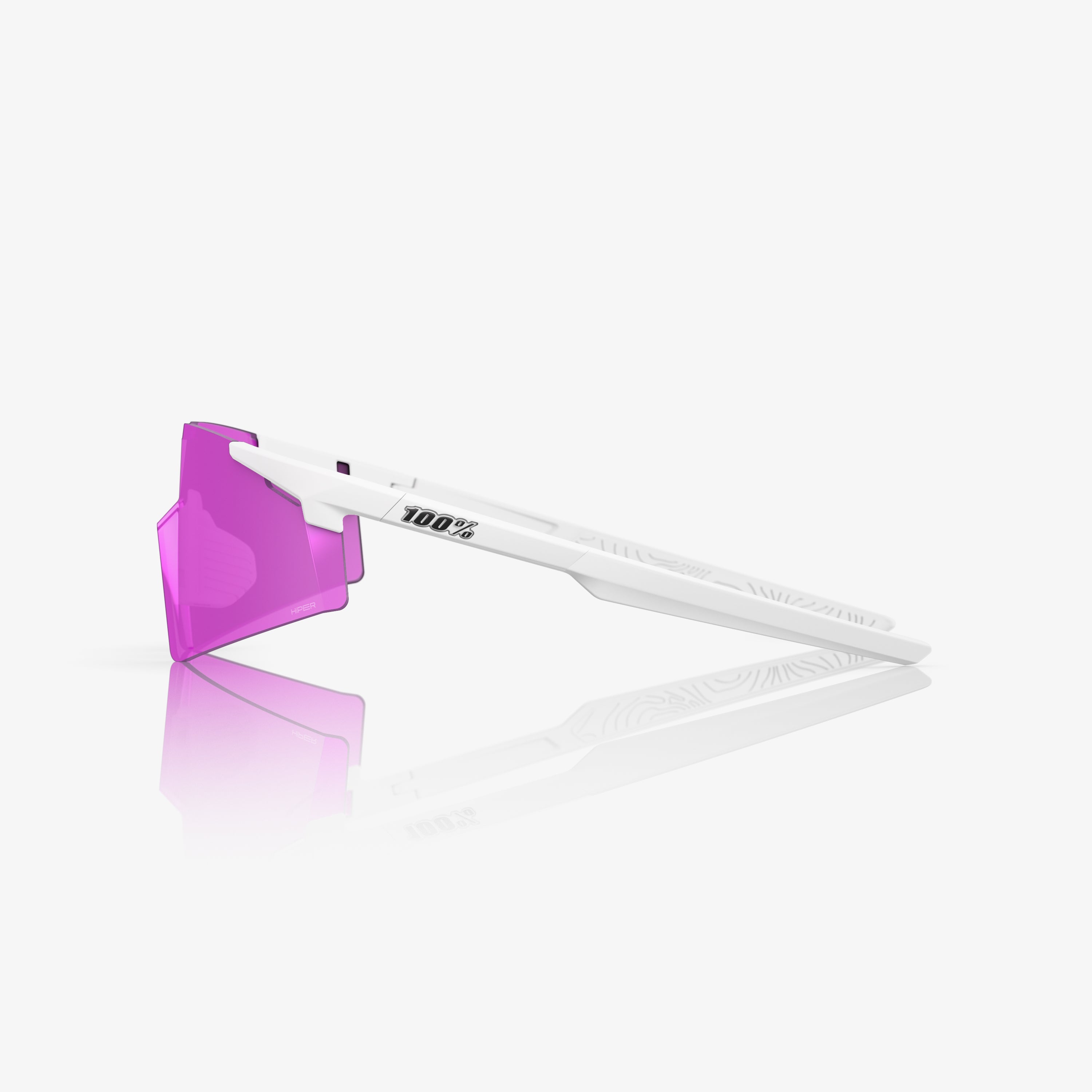 A2 Aspire Matte White HiPER Pink Lavender Lens