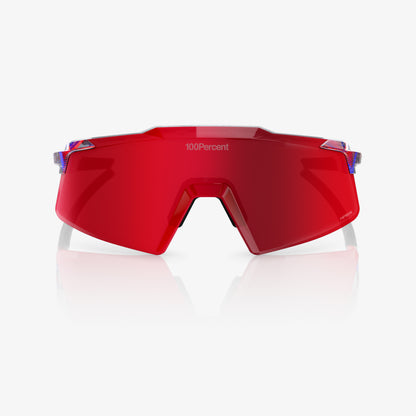 AEROCRAFT LE FDJ Gloss Translucent Red/Blue HiPER Fire Red Mirror Lens