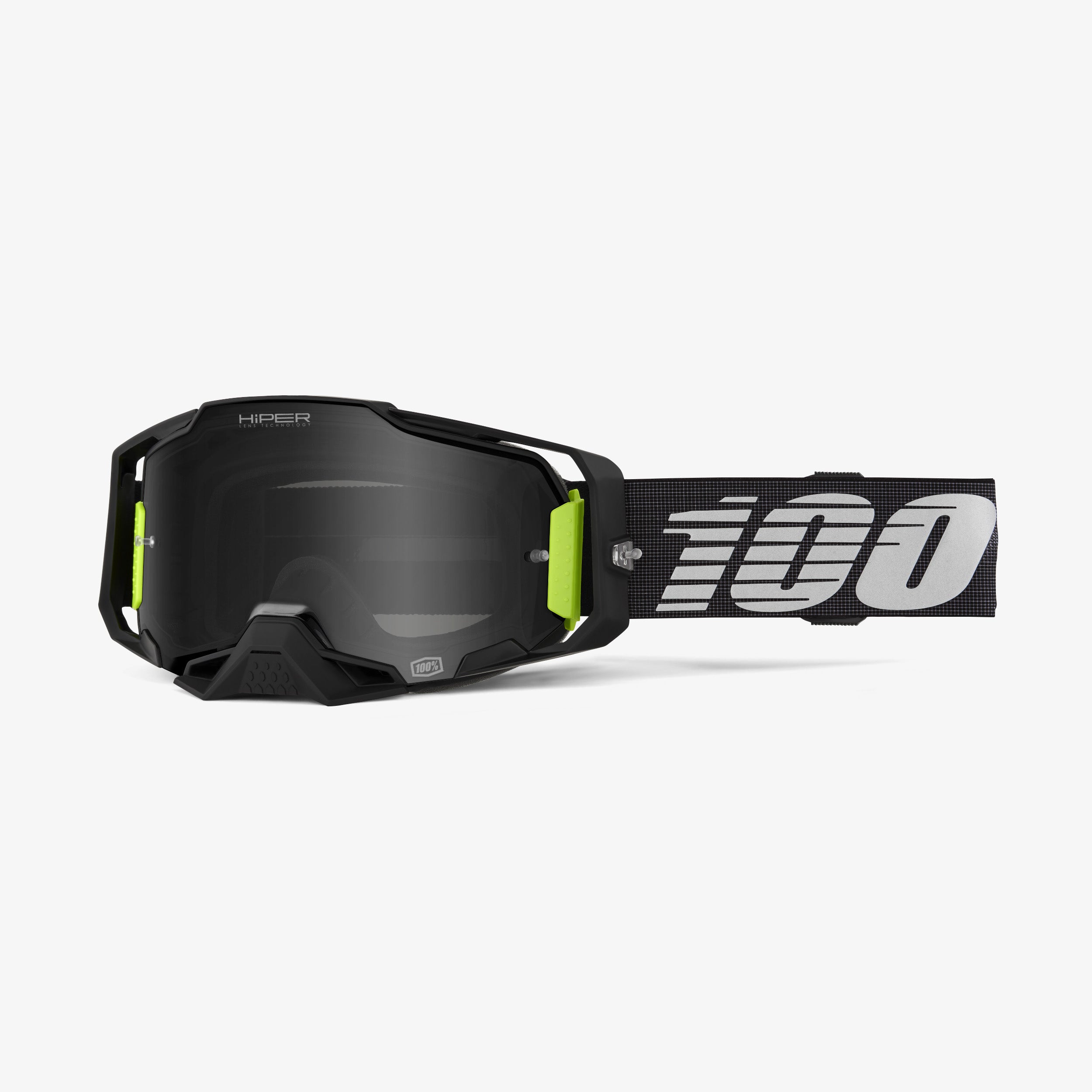 black 100 goggles ARMEGA Goggle Black – 100%
