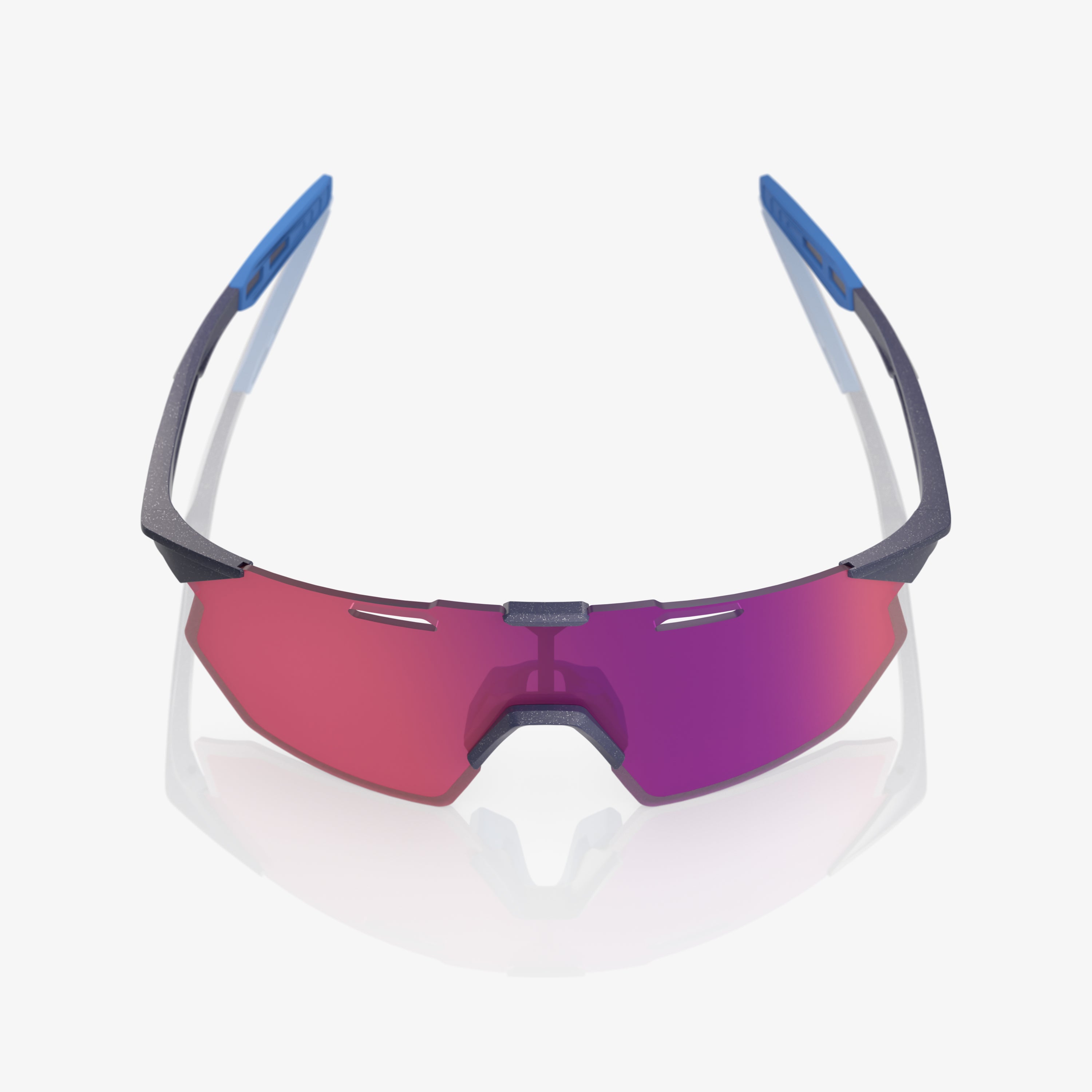 HYPERCRAFT SQ Satin Storm Metallic Purple Mirror Lens – 100%